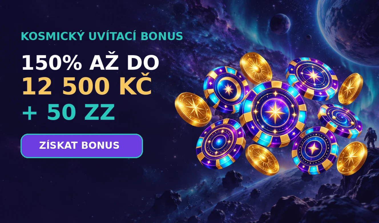 MilkyWay — uvítací bonus 150% až do 12 500 Kč + 50 ZZ